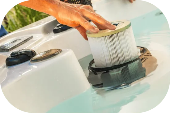 Hot tub and spa filter replacements in Hebden Bridge