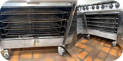 Commercial oven cleaning service in Higham