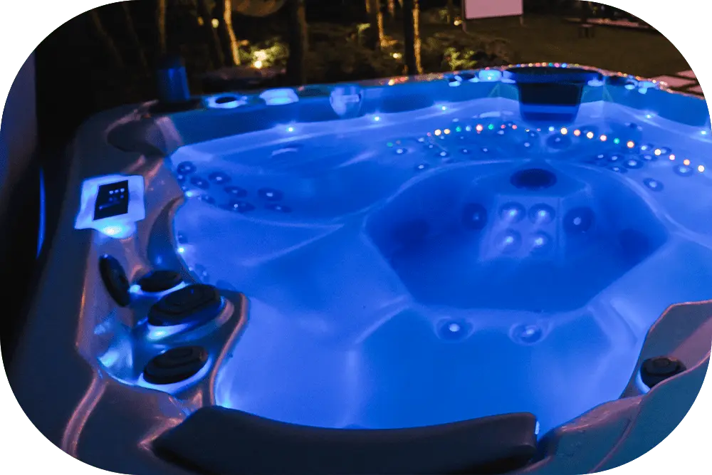 Hot tub cleaned and ready to use in the North West by Manyclean